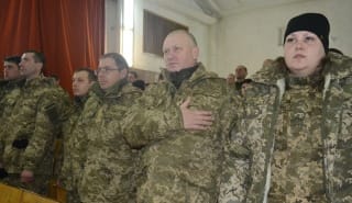 У Переяславі-Хмельницькому привітали військових з Днем Збройних сил України