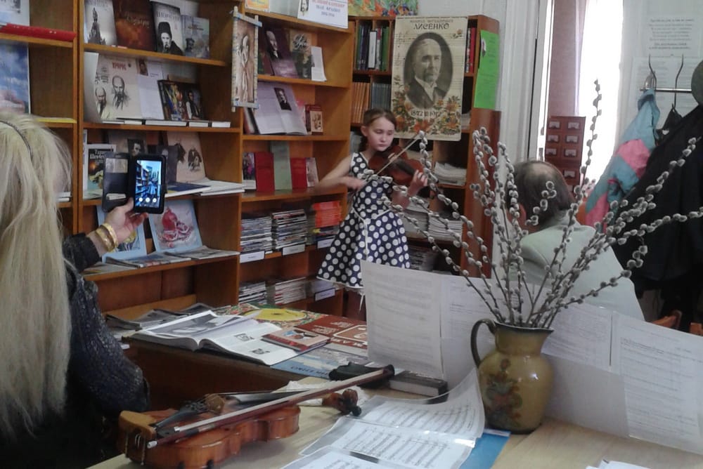 Урочистості з нагоди 175-ої річниці від дня народження Миколи Лисенка на Переяславщині