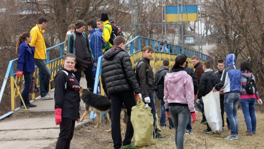 Стогніївському шляху подарували чистоту та красу