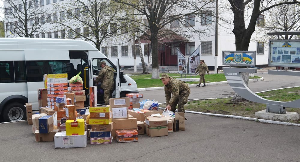 Переяславщина відправила в зону АТО допомогу військовим Київщини