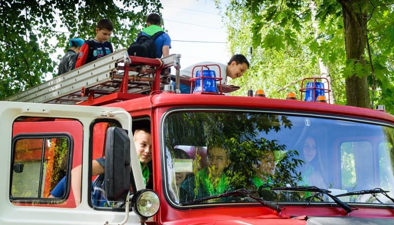 На території музейного комплексу просто неба відбувся тематичний захід «Ліс і вогонь – не друзі»