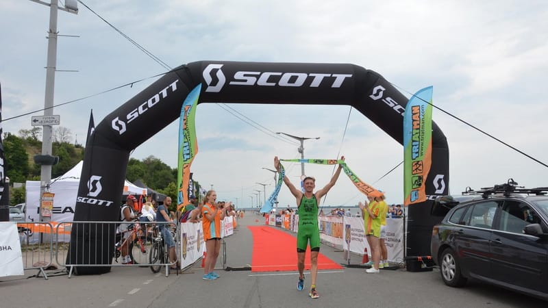 На Київщині пройшов Відкритий чемпіонат України з триатлону на олімпійській дистанції
