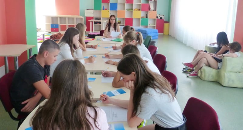 На території дитячого оздоровчого закладу санаторного типу «Славутич» відбувся профорієнтаційний захід