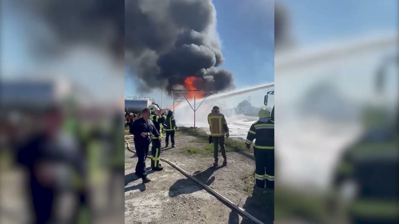 Масштабна пожежа у Борисполі!