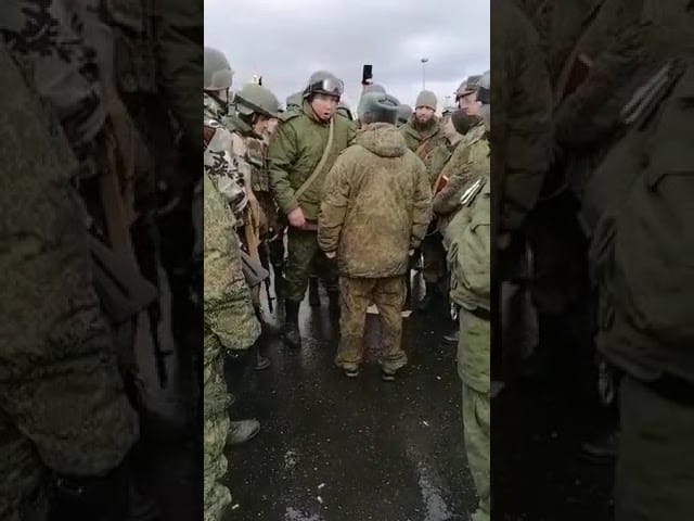 Бунт чмобіків під Москвою!